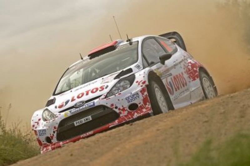Kubica urwał koło