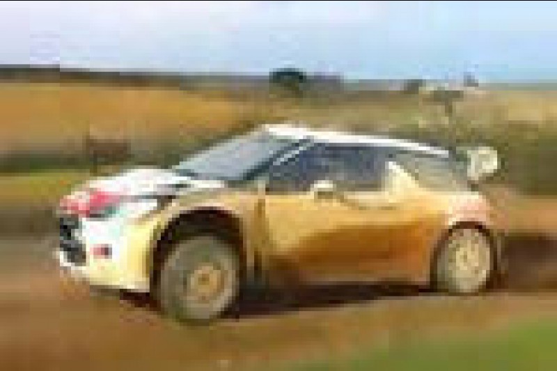Østberg na testach Citroëna