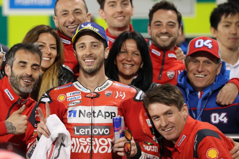 Dovizioso in Reihe 1: Schlechter Katar-Test war "wichtige Erfahrung"