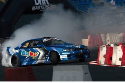 Drift Masters - rozgrzewka w Toruniu