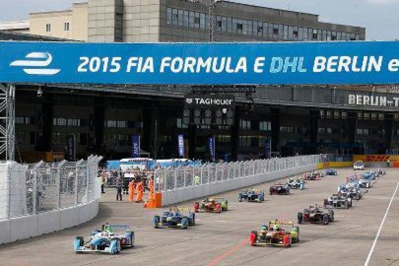ePrix w centrum Berlina