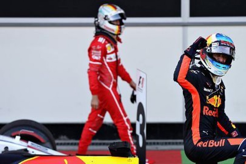 Ricciardo ocenił zachowanie Vettela