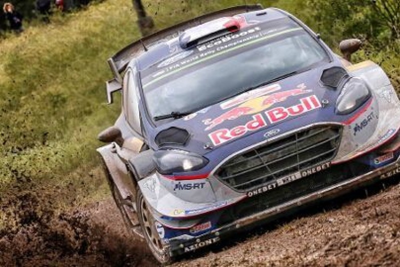 Ogier uszkodził Fiestę