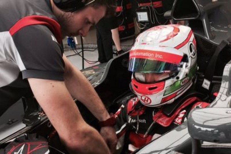 Giovinazzi jeździ Haasem