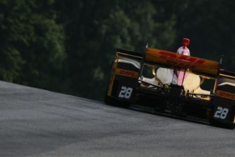 Hunter-Reay przed deszczem