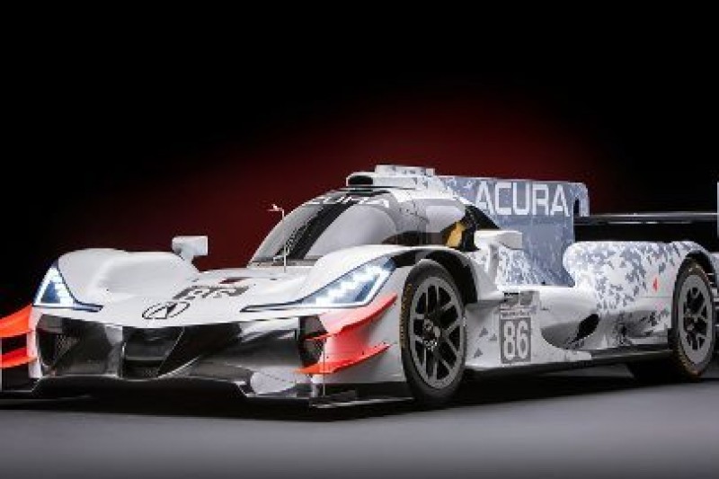 Castroneves testował Acurę