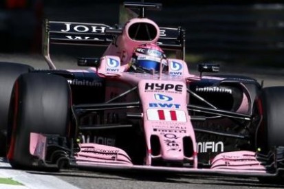 Force India z nowymi częściami