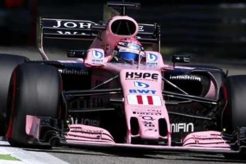 Force India z nowymi częściami