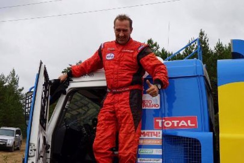 Van den Brink testował Kamaza