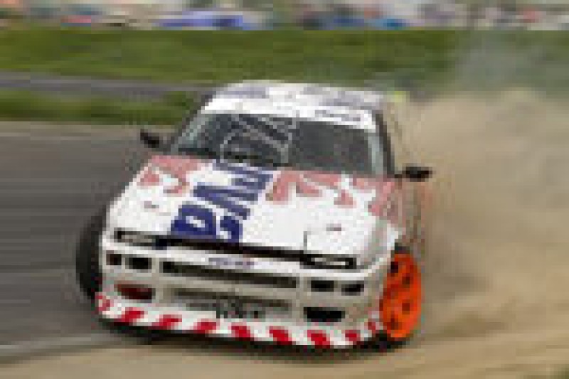 Przygoński driftuje