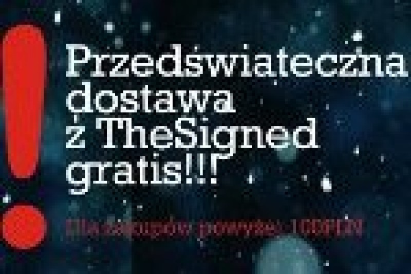Przedświąteczna dostawa z TheSigned gratis