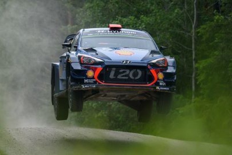 Cztery i20 Coupé WRC w Walii