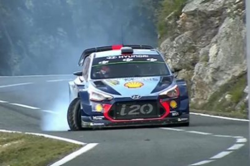 Neuville urwał koło