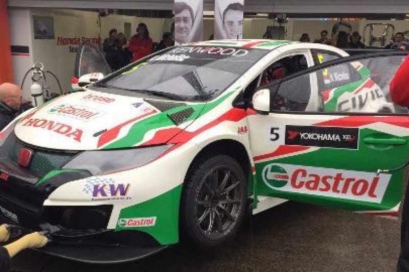 Michelisz szybki w deszczu