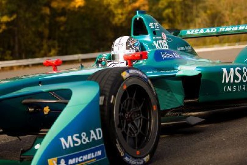 Kobayashi w Hong Kong ePrix