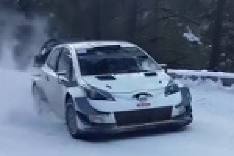 Latvala testuje Yarisa