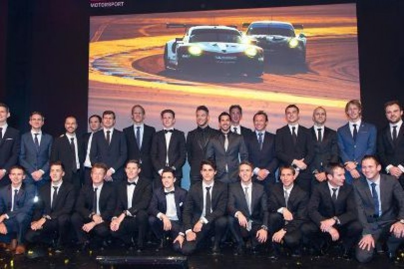 Cztery Porsche w Le Mans