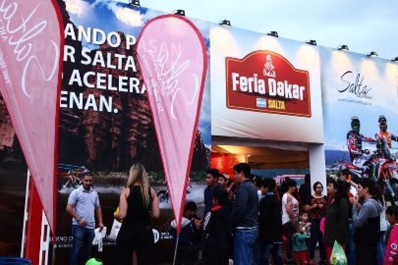 Salta przywitała Dakar