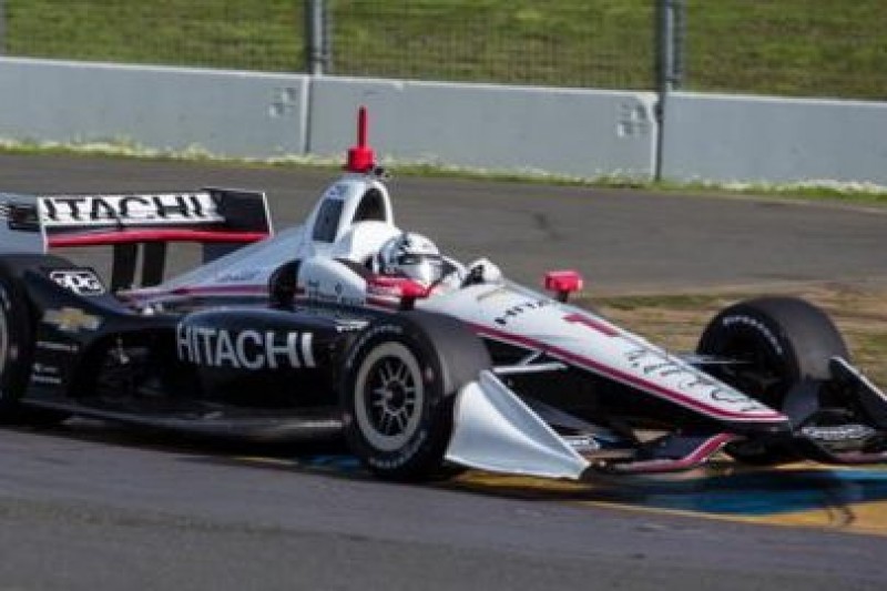 Team Penske rządzi na testach