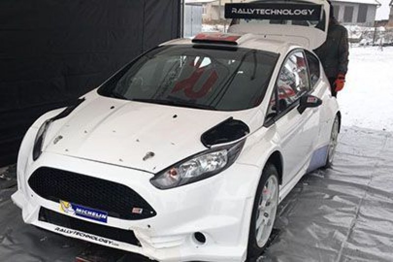 Poloński testował Fiestę R5