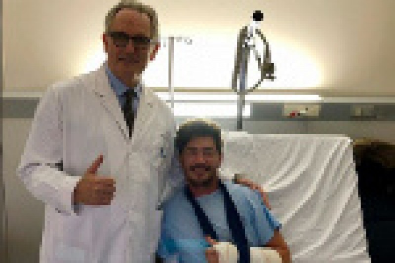 Barreda po operacji