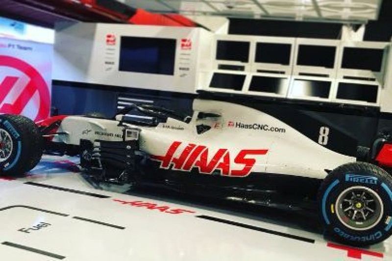 Haas jeździ w Montmeló
