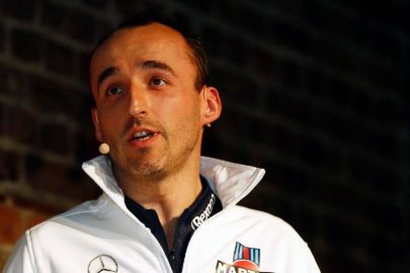 Kubica w dniu filmowym