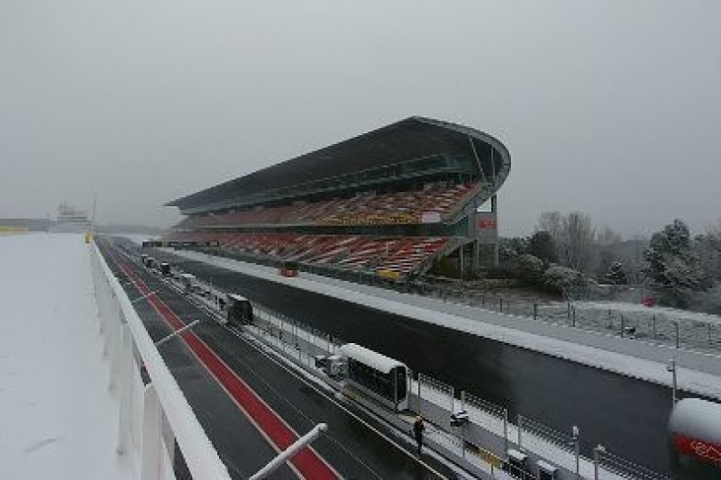 Circuit pod śniegiem