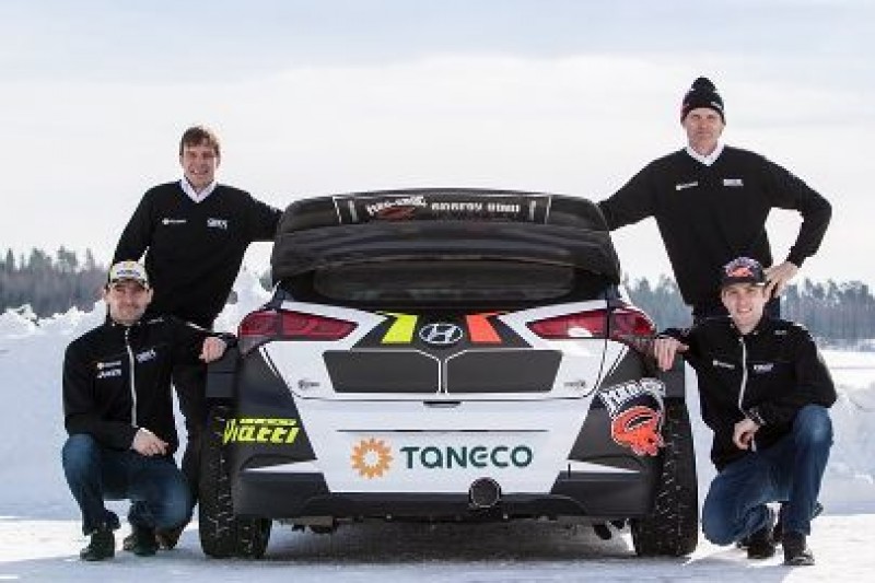 Gronholm z własnym zespołem w WorldRX