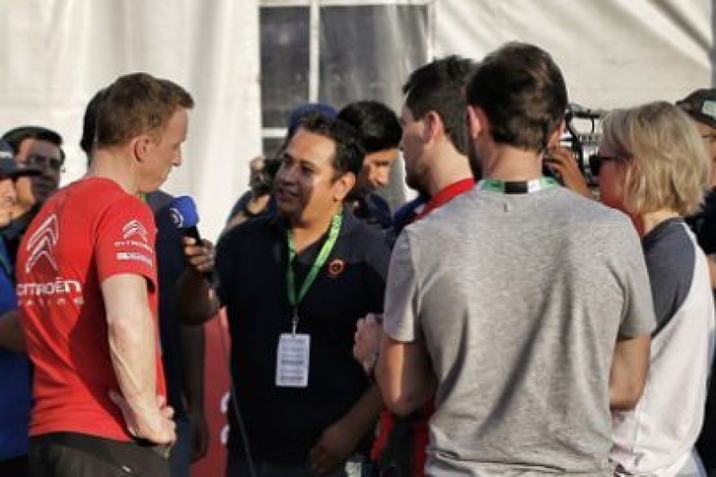 Meeke na czele tabeli z czasami