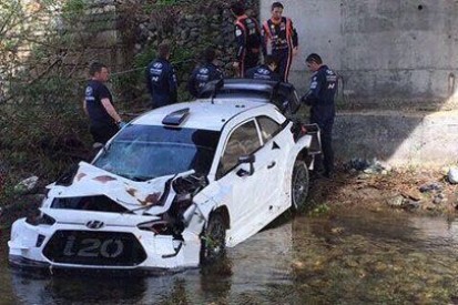 Wypadek Neuville’a na testach