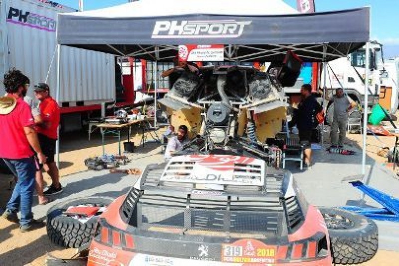 Hunt Peugeotem w Kazachstanie