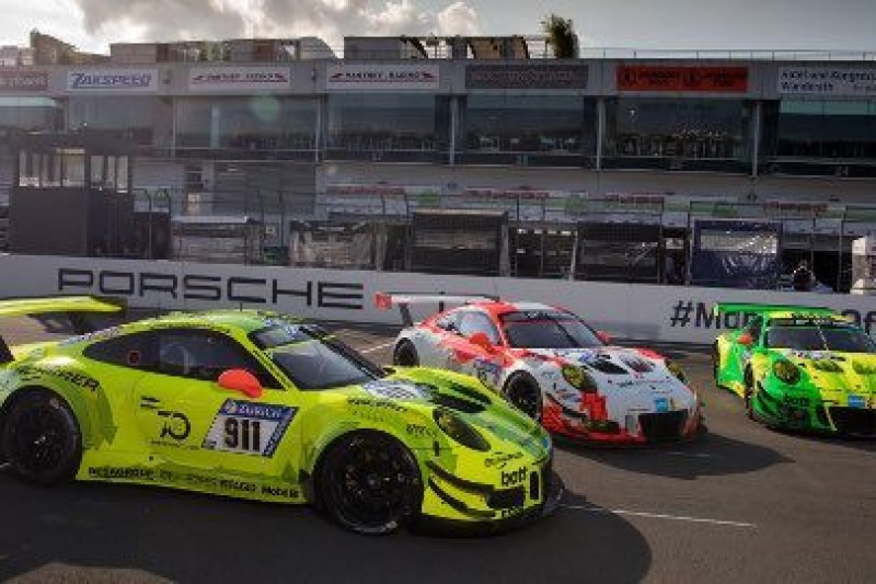 Demonstracja Porsche