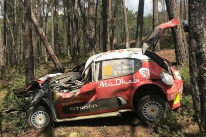 Konstrukcja C3 WRC uratowała Meeke'a i Nagle'a