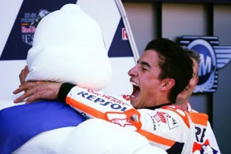 Marquez sprawdzi się za kierownicą auta F1