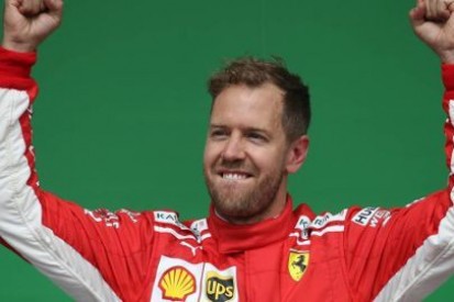 Vettel od startu do mety