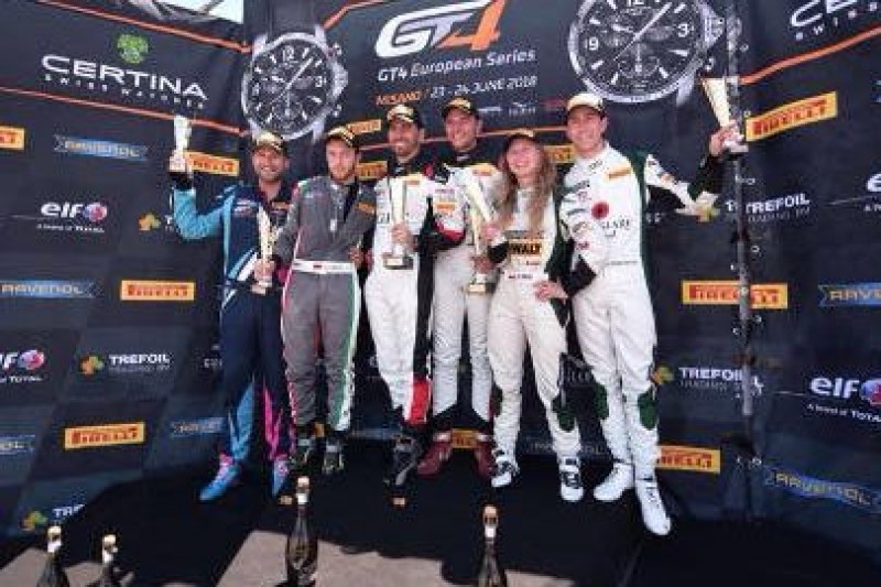 Gosia na podium w Misano