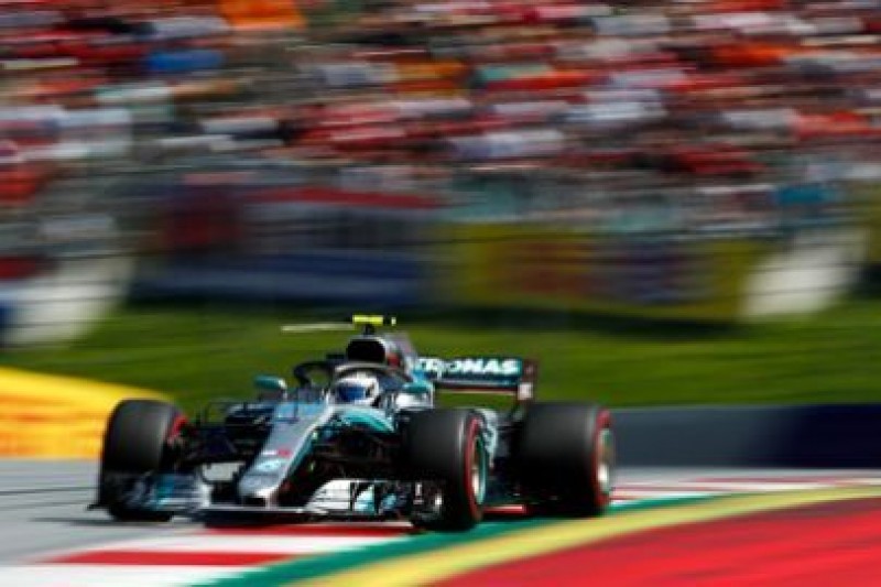 Bottas z nowym silnikiem
