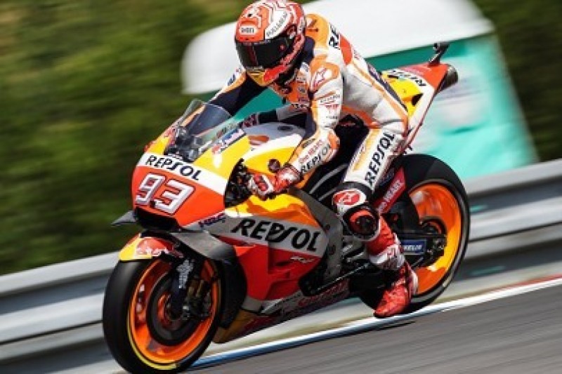 Marquez na czele w Brnie