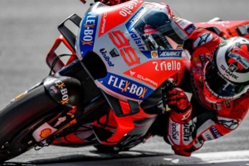 Lorenzo o włos przed Marquezem