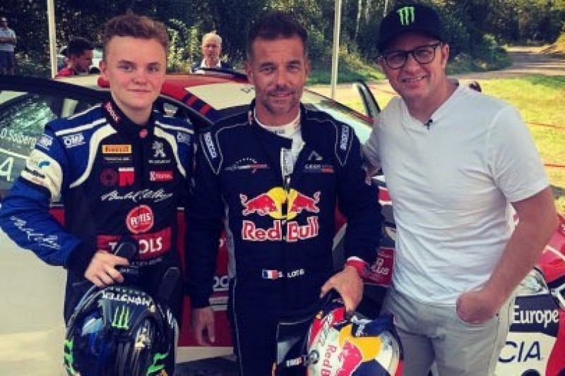 Oliver Solberg na dachu