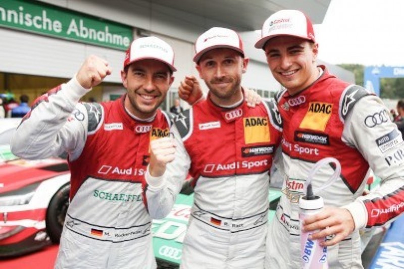 Całe podium dla Audi