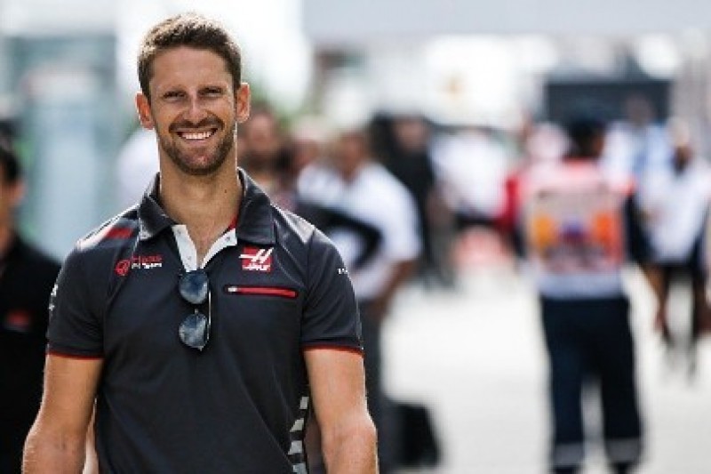 Grosjean nie bał się o stratę miejsca w Haasie