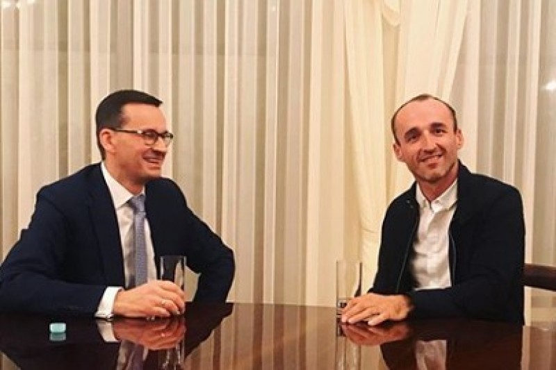 Kubica rozmawia z Orlenem