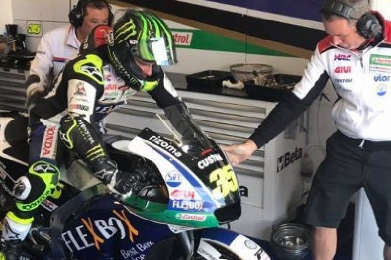 Crutchlow złamał kostkę