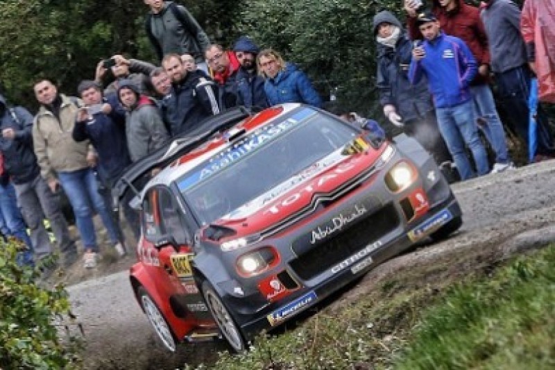 Loeb wygrywa oes i wskakuje na podium