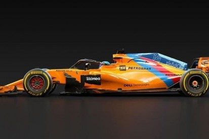 Specjalne barwy samochodu Alonso