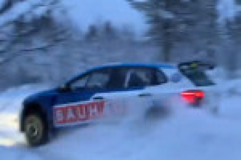 Kristoffersson testuje Polo R5