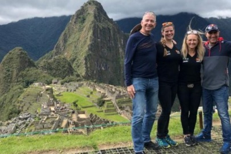 Peterhansel na Machu Picchu