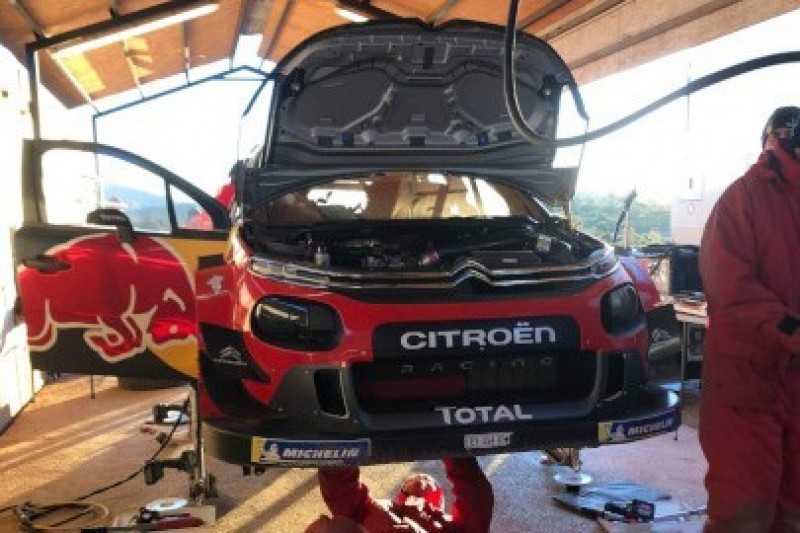 Østberg testuje C3 WRC